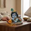 Devotional Lotus Bliss Gopal Statue in Multicolor Colour
