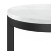 Collins Metal Drink Table in Black Finish