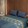 Stoa Paris King Size Bedsheet Bedsheet, Deep Teal