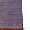 Jaipur Rugs Checkered Wool 6x9 Feet Dark Denim And Copper Handloom Carpet
