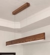 Slimline 48 Brown Solid Wood Single Hanging Light