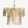 Aponi  Handcrafted Wide Hanging Lamp