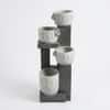 Water Fountain Modern Ceramic Flow Water Fountain in Multicolor Colour