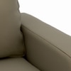 Apollo 2 Seater  Leatherette Sofa In Cappuccino Colour