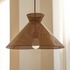 Jules Handcrafted Hanging Lamp Brown