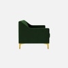 Fame Velvet 3 Seater Sofa in Green Colour