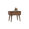 Scandinavian Dover Oak Side Table in Brown Colour