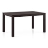 Oliver 6 Seater Dining Table In Mahogany Finish
