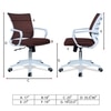 Iinea Mid Back Ergonomic Chair in Brown Colour
