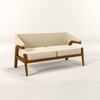Contemporary Premium Minimalist Fabric Sofa (Colour: Beige, Seater: 3+2)