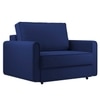 Flycon  Pull Out Sofa cum Bed  in Navy Blue Colour