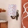 Devansh Metal Electric Wall Light in Antique Gold Colour with Multi Shade Count of 1 Light