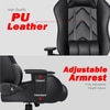ASE Gaming Gold Series With Footrest Gaming Chair (Black)