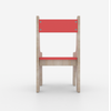 Topolino Toddler Activity Chair in Oak and Red
