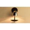 Pitchford Black and Copper Wall Sconce