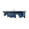 Seabrook Solid Wood Wall Shelf