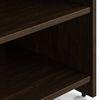 Misosa Engineered Wood Bedside Table in Californian Walnut Finish
