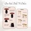 Modern Mango Wood Side Table