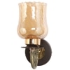 Eliante Modern Wall Lights Mild Steel & Glass Material Antique & Champaign Finish