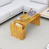 Hexa Engineered Wood Coffee Table In Giant Wood