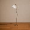 Kaze Handicrafted Floor Lamp in Golden and White Colour