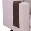 Rubik 1 Seater Fabric Sofa in Smokey Taupe Colour