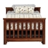 Monarch Solid Wood Solid Trundle Bed in Teak Finish