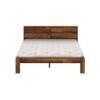 Simplicity Solid Wood Queen  Size Bed Without Storage (Provincial Teak Finish)