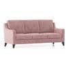 Abbey Sofa (Colour : Desert Rose, Cushion : Soft, Seating Capacity : 3 Seater)