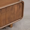 Caspen Solid Wood TV Unt with 5 Door In Provincial Teak Finish