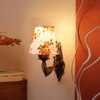Devansh Metal Electric Wall Light in Antique Gold Colour with Multi Shade Count of 1 Light