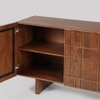 Rushden Solid Wood Sideboard in Brown Colour