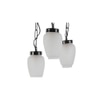 Cassius White Glass Cluster Hanging Light