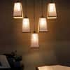 Devansh Solid Wood Electric Wall Light in Brown Colour with Multi Shade Count of 1 Light
