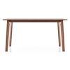 Augusta 6 Seater Dining Table In Dark Walnut Finish