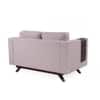 Rubik 2 Seater Fabric Sofa in Smokey Taupe Colour