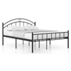 Arnold Metal Queen Size Bed In Black Finish