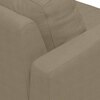 Franco 1 Seater Leather Sofa in Cappuccino Colour