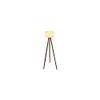 Xander White Cotton Shade Floor Lamp