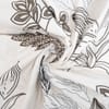 Cream Floral 300 GSM Cotton Double Bed Size Comforter from Threads