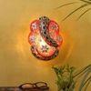 Baz Multicolor Glass Wall Lamp