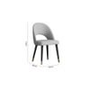 Rexo Solid Wood Accent Chair in Navy Blue Colour