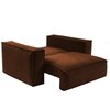Skult Pull Out Sofa cum Bed in Brown Colour