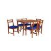 luc solid wood  6 seater Dining table in  Provincial Teak