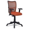 Eexcaeal Mid Back Ergonomic Chair in Orange Colour