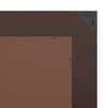 Venus Solid Wood Wall Mirror Frame in Mango Walnut Finish