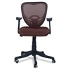 Odrione Low Back Ergonomic Chair in Brown Colour