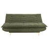 Bliss 3 Seater Sofa Cum Bed In Green Colour
