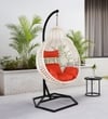 Jungfrau Wicker Swing In White Color 6T
