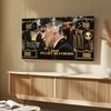 Paintingmantra British Gangster Money Theme Canvas Wall Painting 22x46 Inch